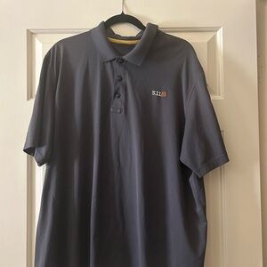 5.11 Tactical Men's Dark Gray Polo Shirt